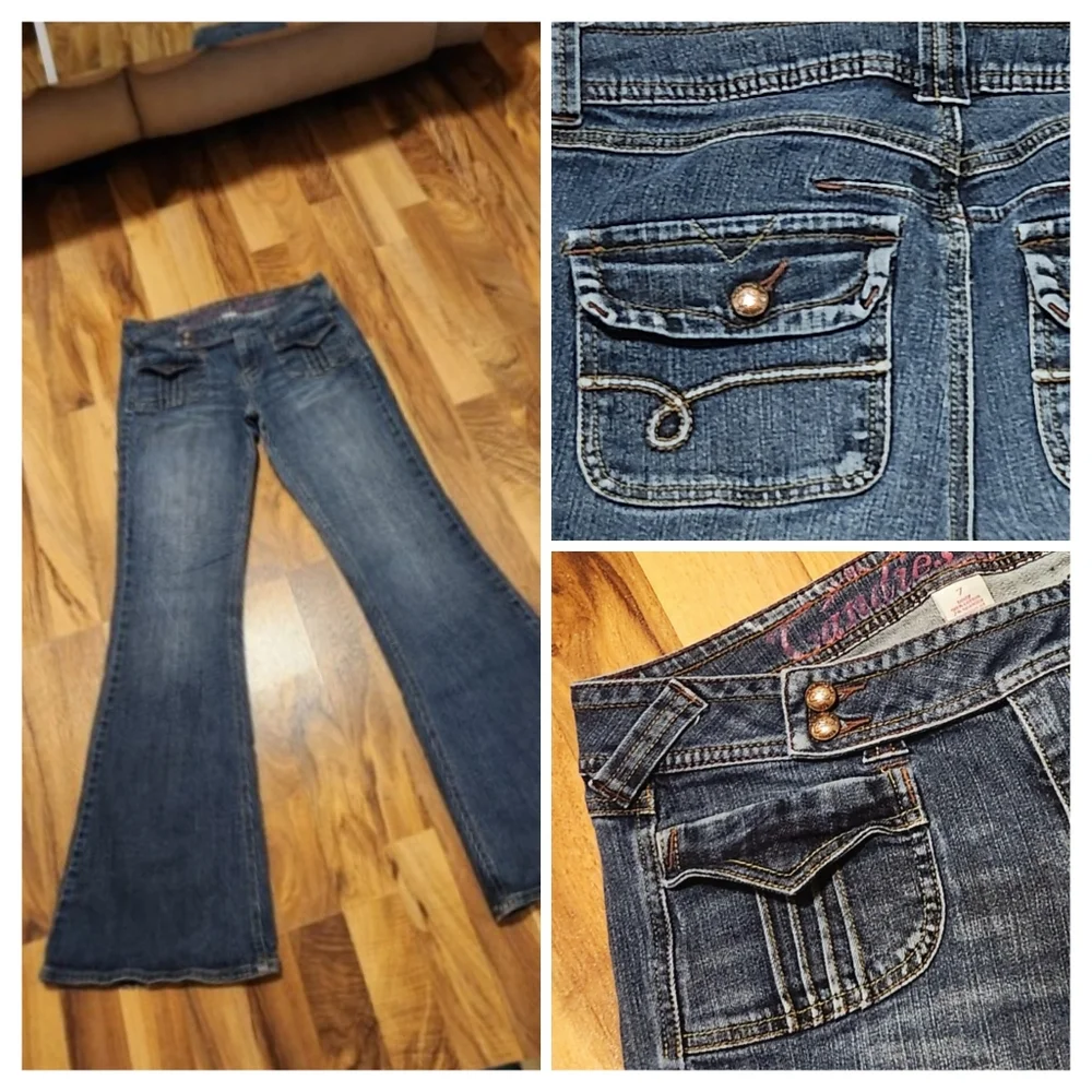 Y2k candies super flare jeans - Picture 1 of 6